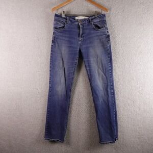 Barbell Apparel Mens Athletic Fit Jeans Blue Medium Wash Size 32 Stretch Denim